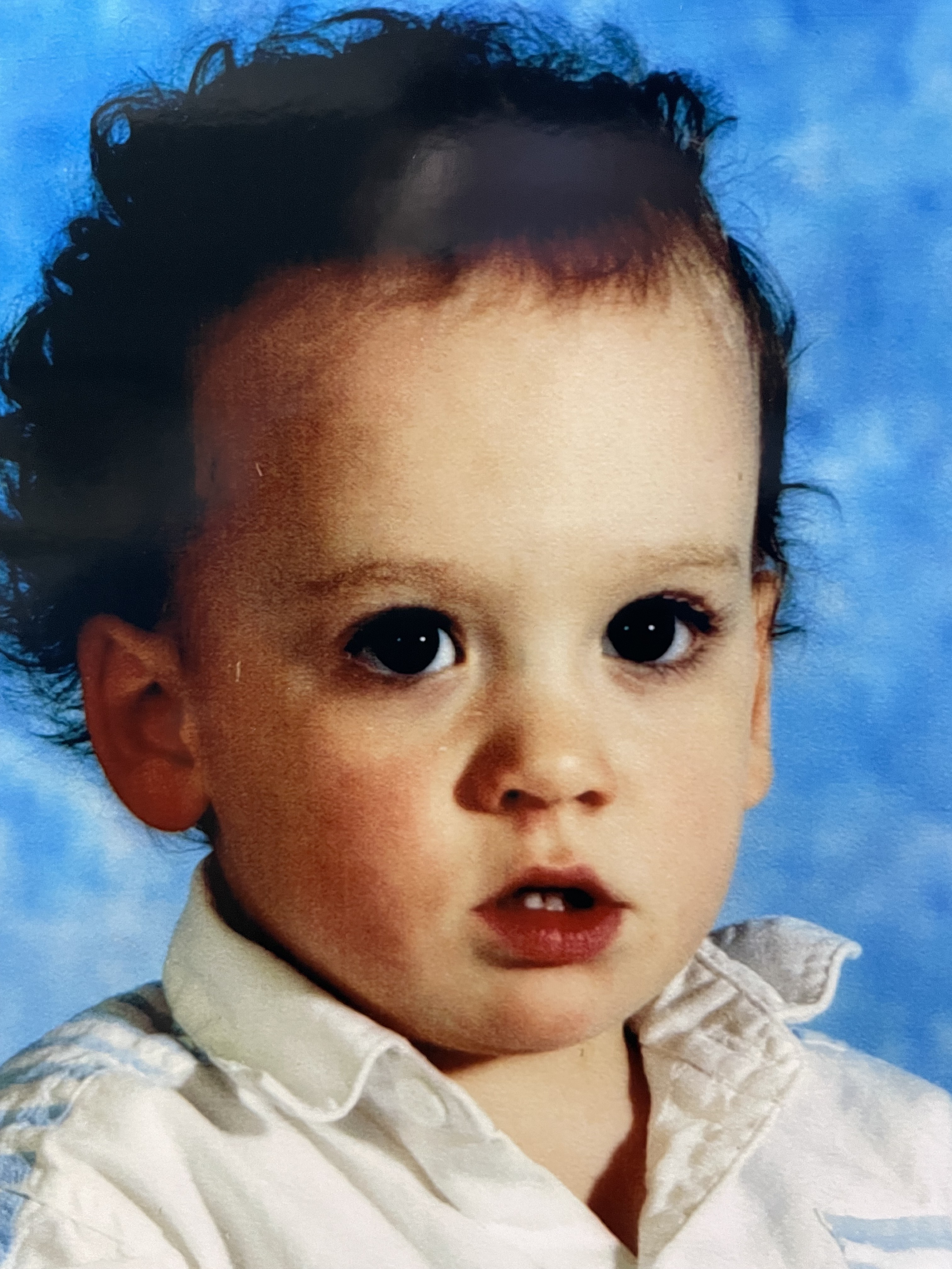 Dylan Cunningham as a child